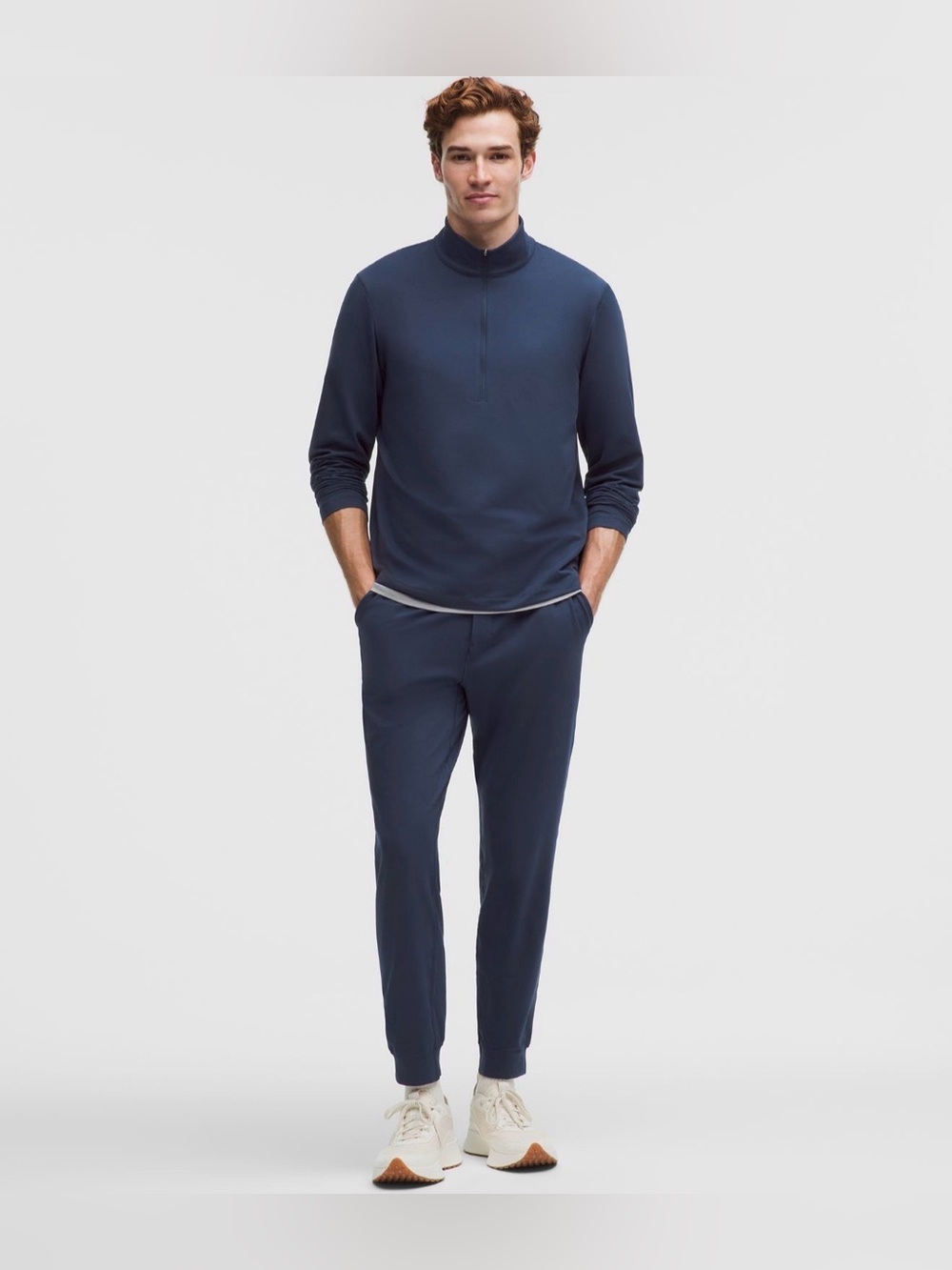 Lululemon Men's soft jersey Jogger Pants *tall - Club Blue New with tags